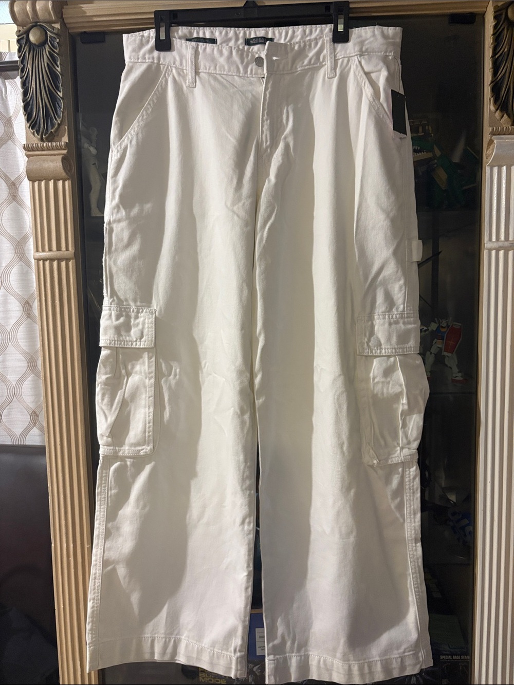 wild fable White Cargo Pants with Side Pockets